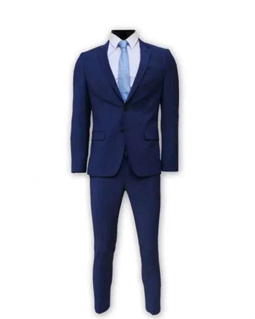 Royal Blue 2-Piece Single Breasted Suit