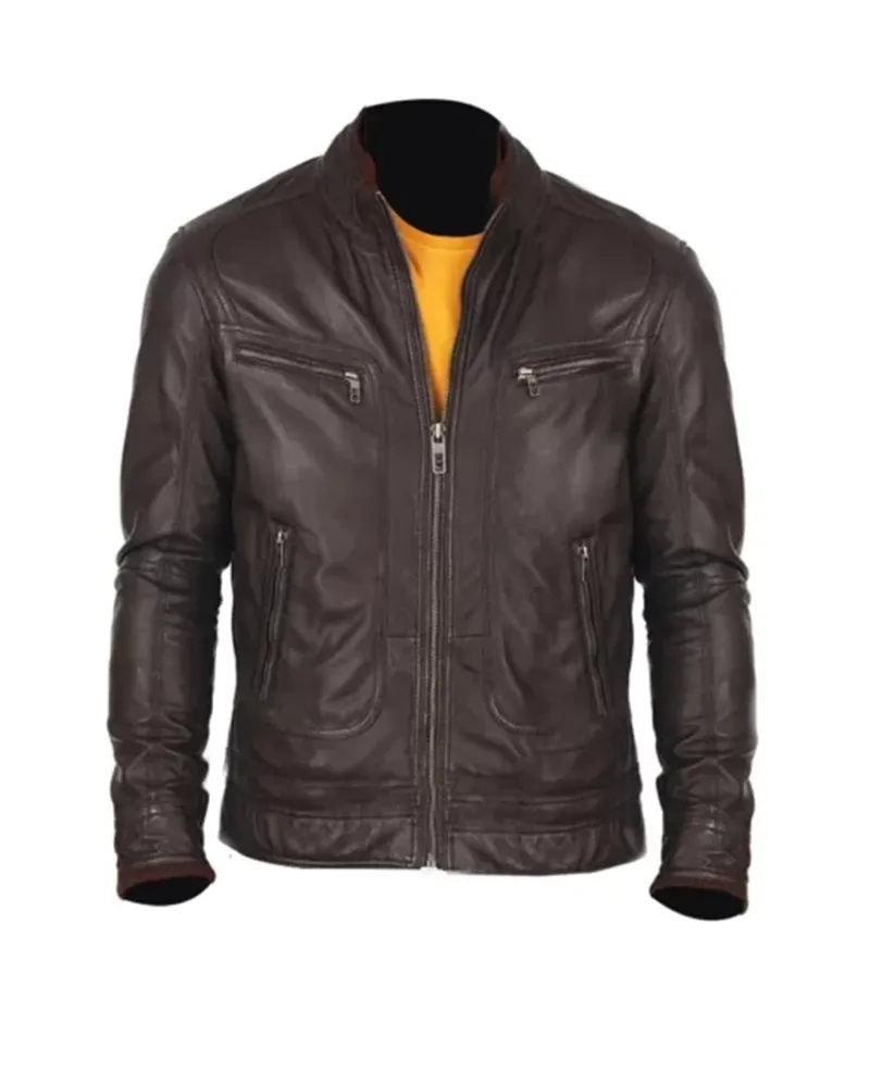Stylish Lambskin Leather Jacket for Men