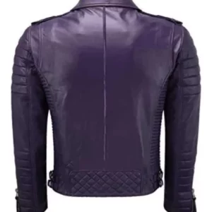 Women Quilted Leather Jacket