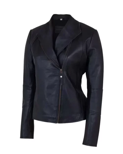 Womens Motorbike Sheep Leather Jacket