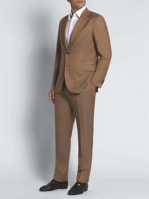 brown suits