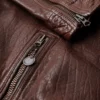 men 70s Leather Jacket