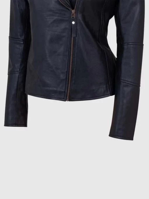 wOMENS Motorbike slim fit Sheep Leather Jacket