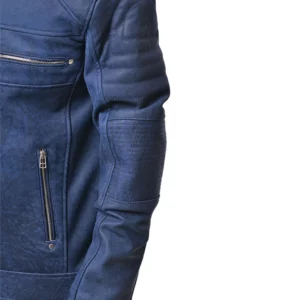 Men’s Elite Café Racer Distressed Jacket