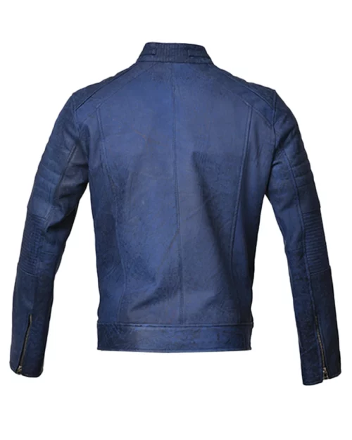 Men’s Elite Vintage Café Racer Motorcycle Distressed Jacket