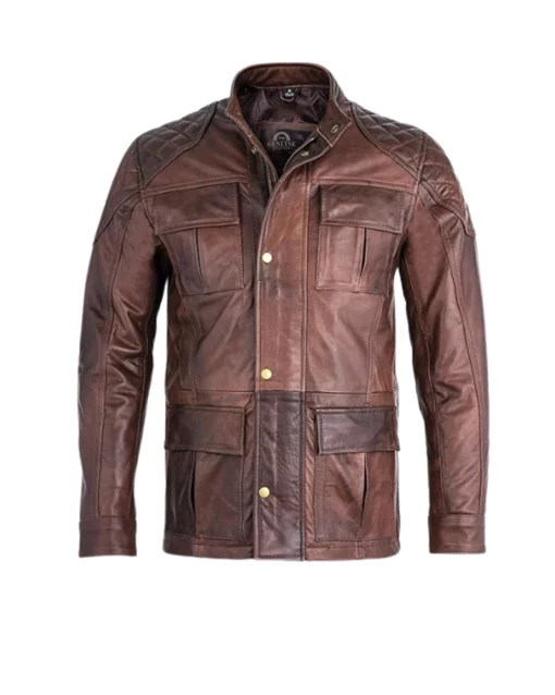 Mens Three Quarter Brontes Long Jacket