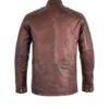 Three Quarter Brontes Brown Long Jacket