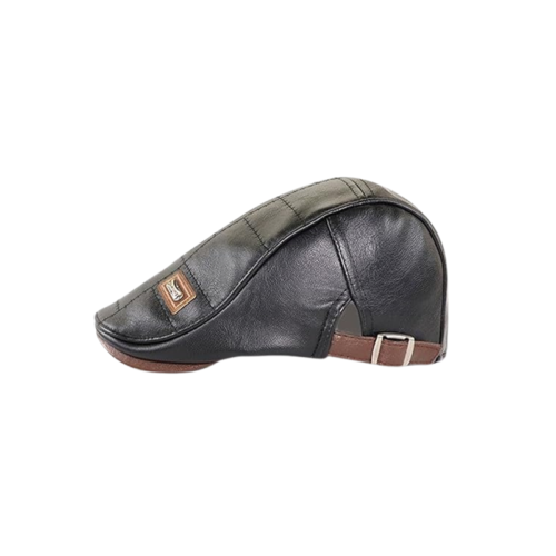 Trendy Adjustable Stylish Leather Beret