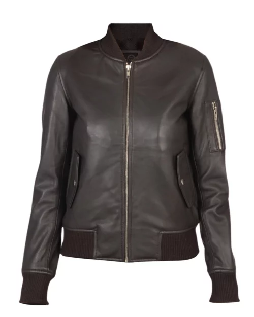 Ava Ma-1 Brown Leather Jacket