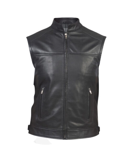 Leather biker vest near me best sale