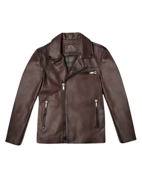 Highstreet Fashion Brown Leather Jacket