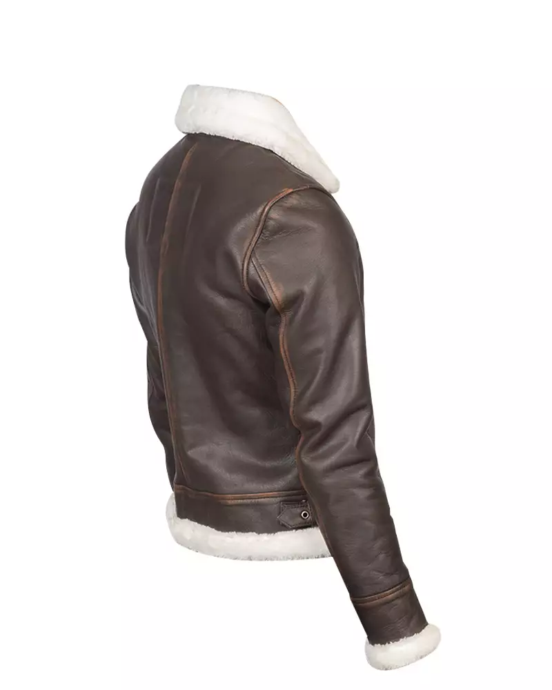 Vintage B3 Jacket Sheepskin Leather Jacket Avirex Bomber