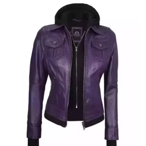 Womens Purple Jacket