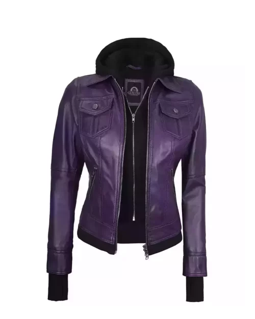 Womens Purple Jacket