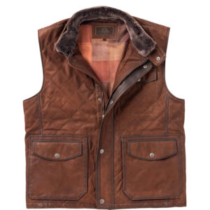 Men Madison Creek Vail Suede Leather Vest
