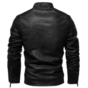 Mens Motorcycle Windbreaker Slimfit Jacket