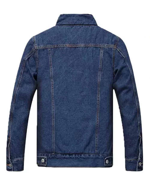 Blue Denim Shearling Jackets