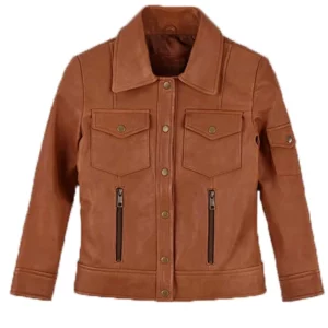 Men's Genuine Leather Classic Biker Jacket