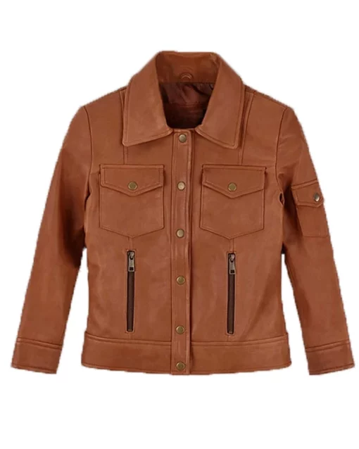Men's Genuine Leather Classic Biker Jacket