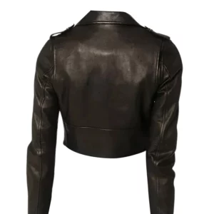 Women's Black Lambskin Biker Jacket - Stylish & Premium Leather