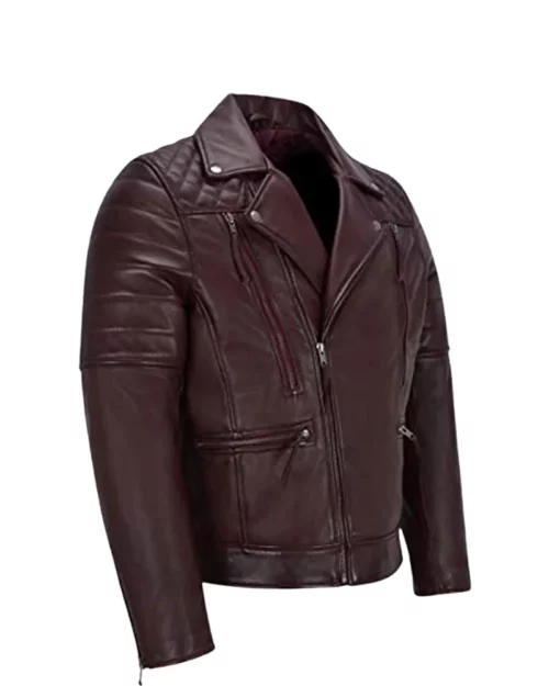 Men Lambskin Napa motorcycle Jacket