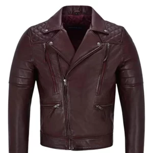 Men Lambskin Napa motorcycle Jacket