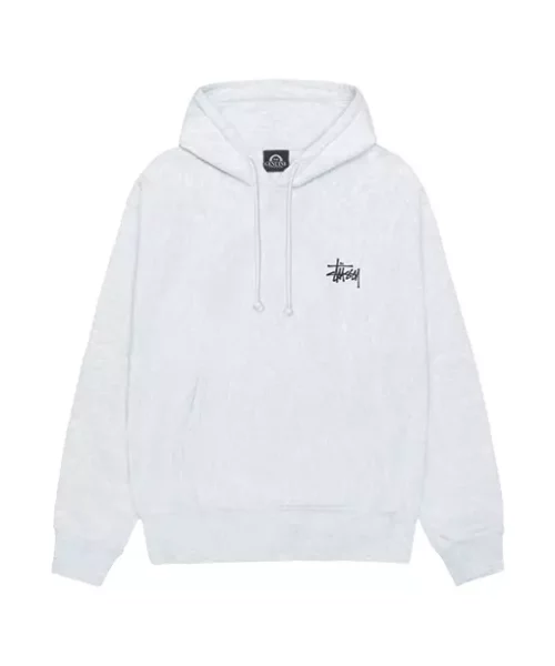 Basic Stussy White Hoodie