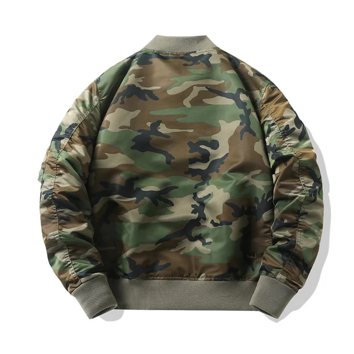 Military M81 Woodland Flight Camo Jacket | Stylish & Durable