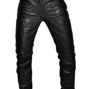 Original Quilted Leather Pants