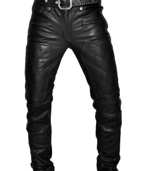Original Quilted Leather Pants