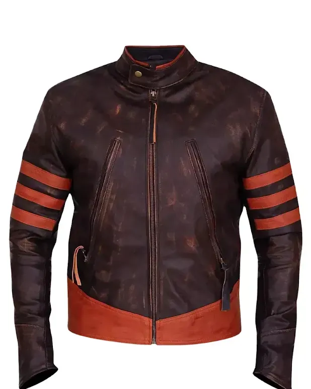X Men Origins Wolverine Leather jacket