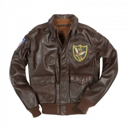 A-2 Mens Fighter Bomber Leather Jacket | Mens Leather Jacket