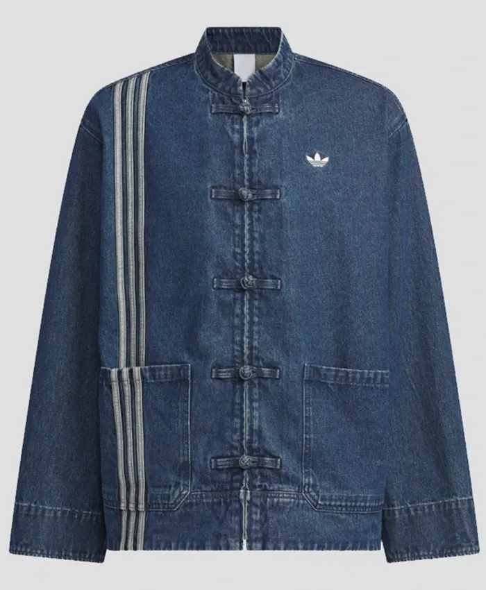 新品未使用　SUBLATIONS DENIM CHINA JACKET New Year 2025 Chinese Denim Jacket | Chinese Jacket