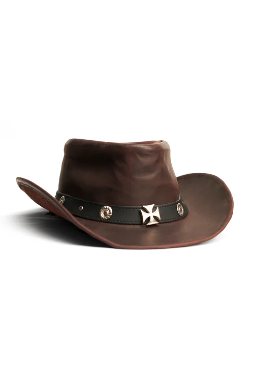 Premium Leather Western Cowboy Hat
