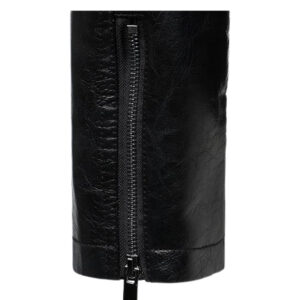 Men's Black Vintage Biker Leather Jacket