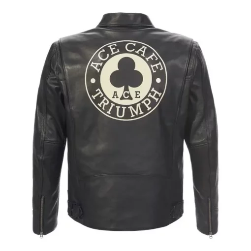 Ace Cafe Triumph Motorcycle Leather Jacket | Motorcycle Jacket