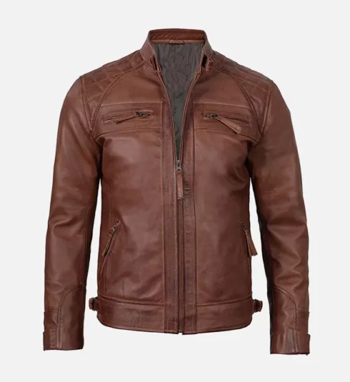 Premium Leather Outerwear All Seasons Men's Genuine Lambskin