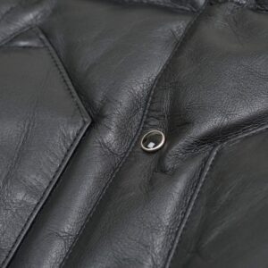 Mens Sherpuff Black Puffer Vest