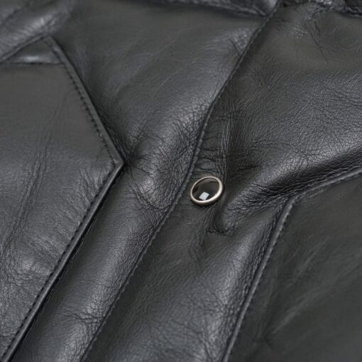 Mens Sherpuff Black Puffer Vest
