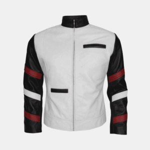 Men Motorcycle Leather Jacket