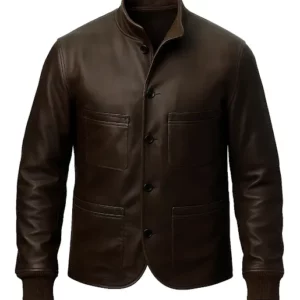 Men's Brown Tom Hardy Leather Jacket