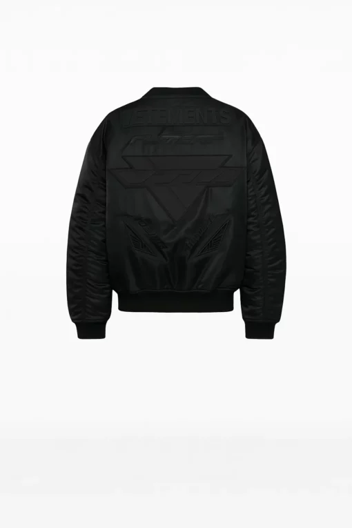 Men's Vetements Blackout Racing bomber jacket - Image 2