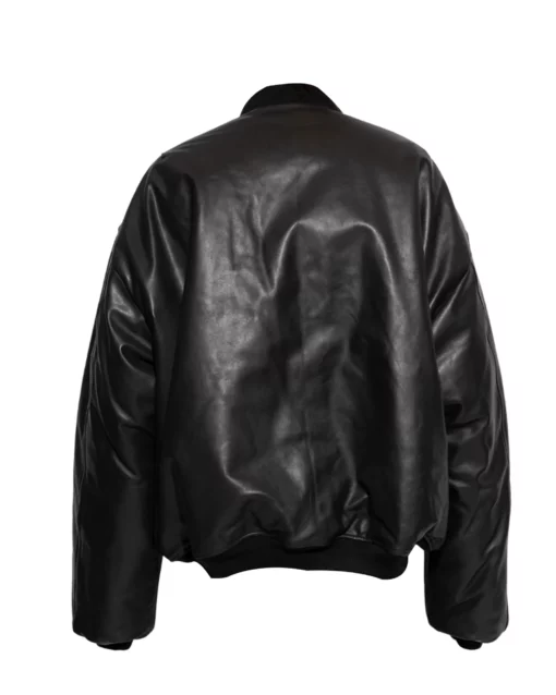 Men's Vetements Oversized Leather Jacket