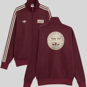 Adidas Oasis Red Track Jacket