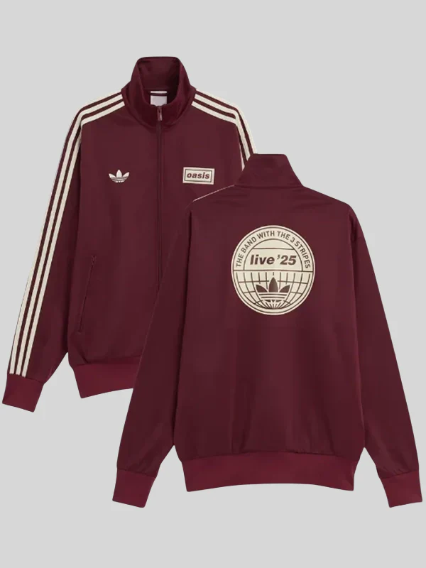 Adidas Oasis Red Track Jacket | Adidas Track Jacket