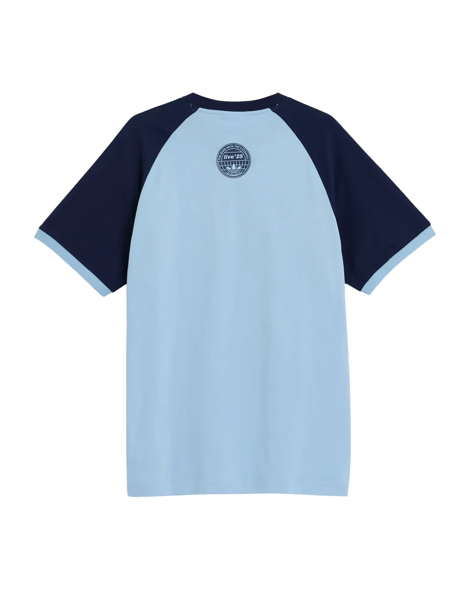 Adidas Oasis Tour Stripes Blue T-Shirt | Adidas Oasis Tour T-Shirt