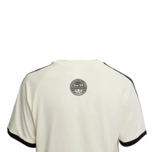Adidas Oasis Tour Stripes White T-Shirt | Adidas T-Shirt