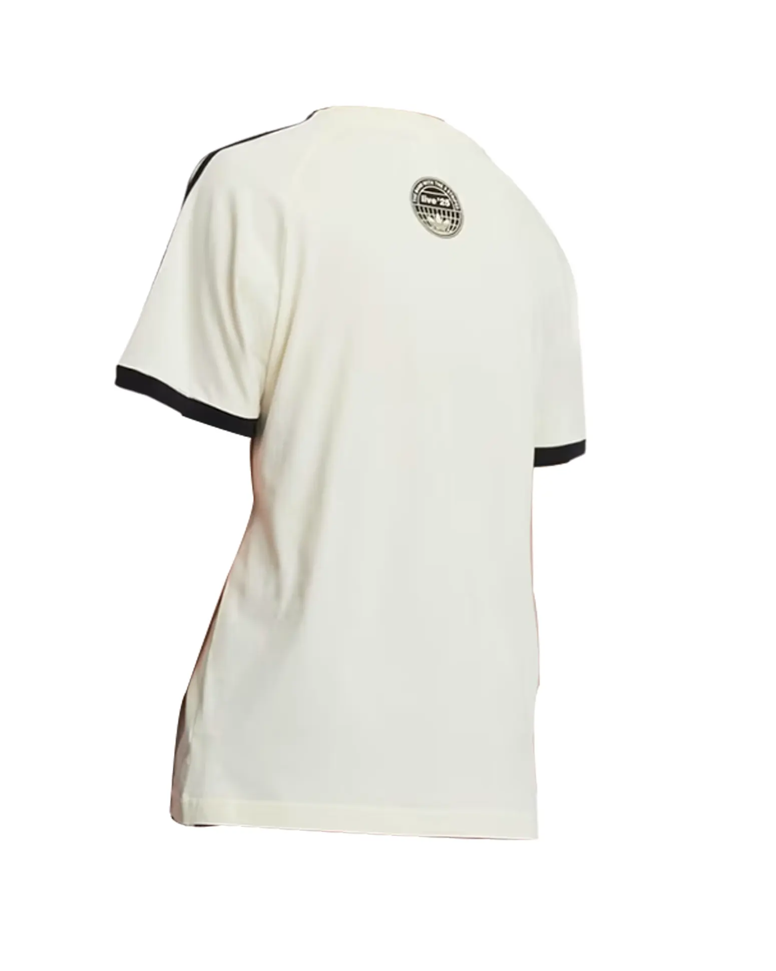 Adidas Oasis Tour Stripes White T-Shirt | Adidas T-Shirt