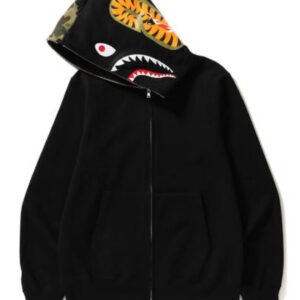 Men's Bape Shark Black Hoodie