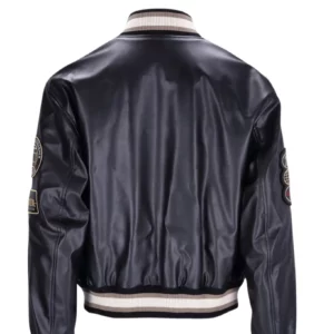 F1 Movie Racing Tommy Hilfiger Black Varsity Jacket